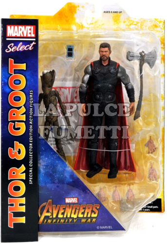 AVENGERS INFINITY WAR : THOR - ACTION FIGURE - MARVEL SELECT